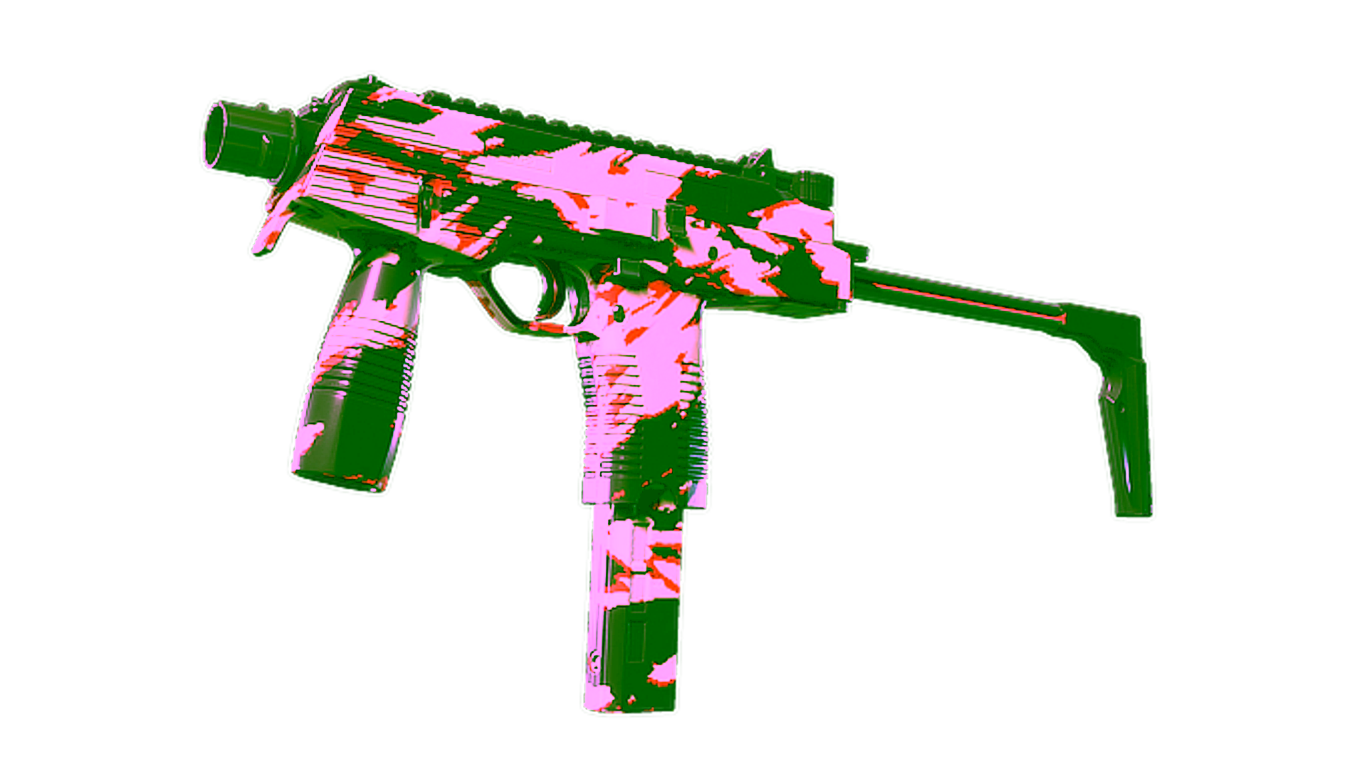 Display for Souvenir MP9 | Shredded (Factory New)
