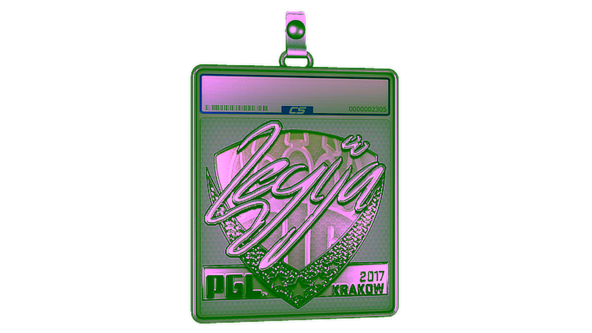 Wyświetl dla Sticker Slab | LEGIJA (Foil) | Krakow 2017