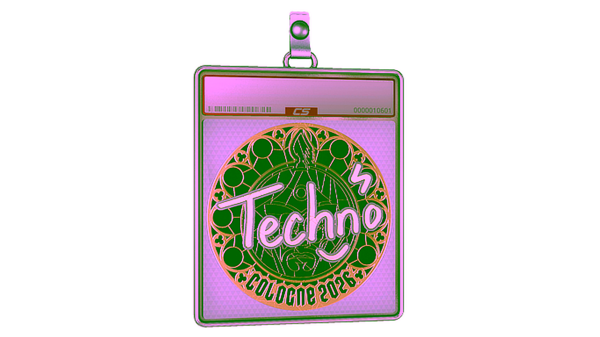 Display for Sticker Slab | Techno4K (Gold) | Cologne 2026