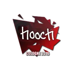 Sticker hooch Cologne 2016