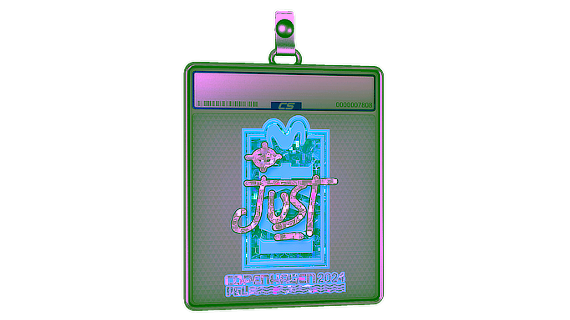 Display for Sticker Slab | JUST (Glitter) | Copenhagen 2024