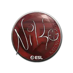 Sticker NiKo Katowice 2019