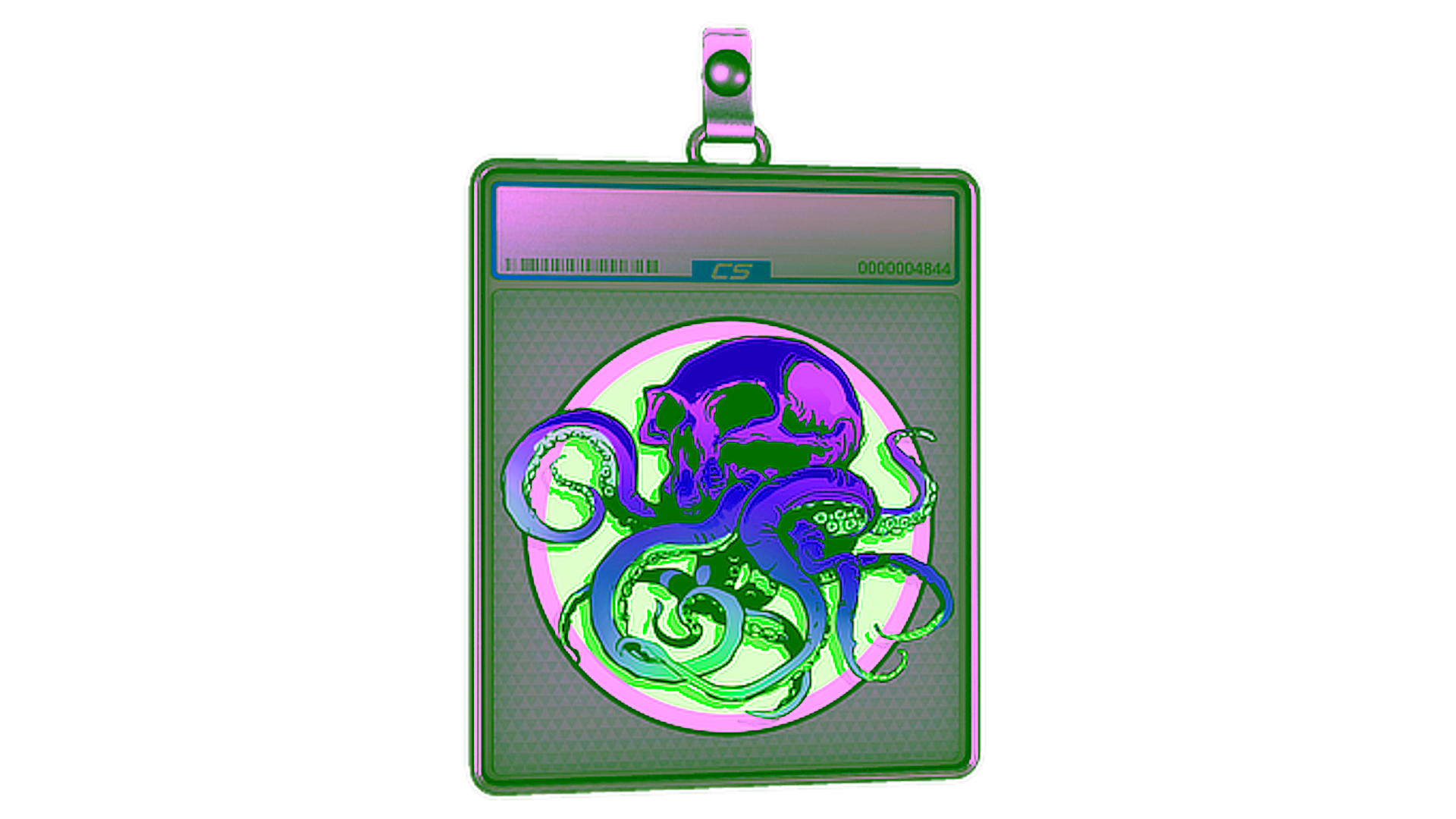 Display for Sticker Slab | Toxic Tentaskull