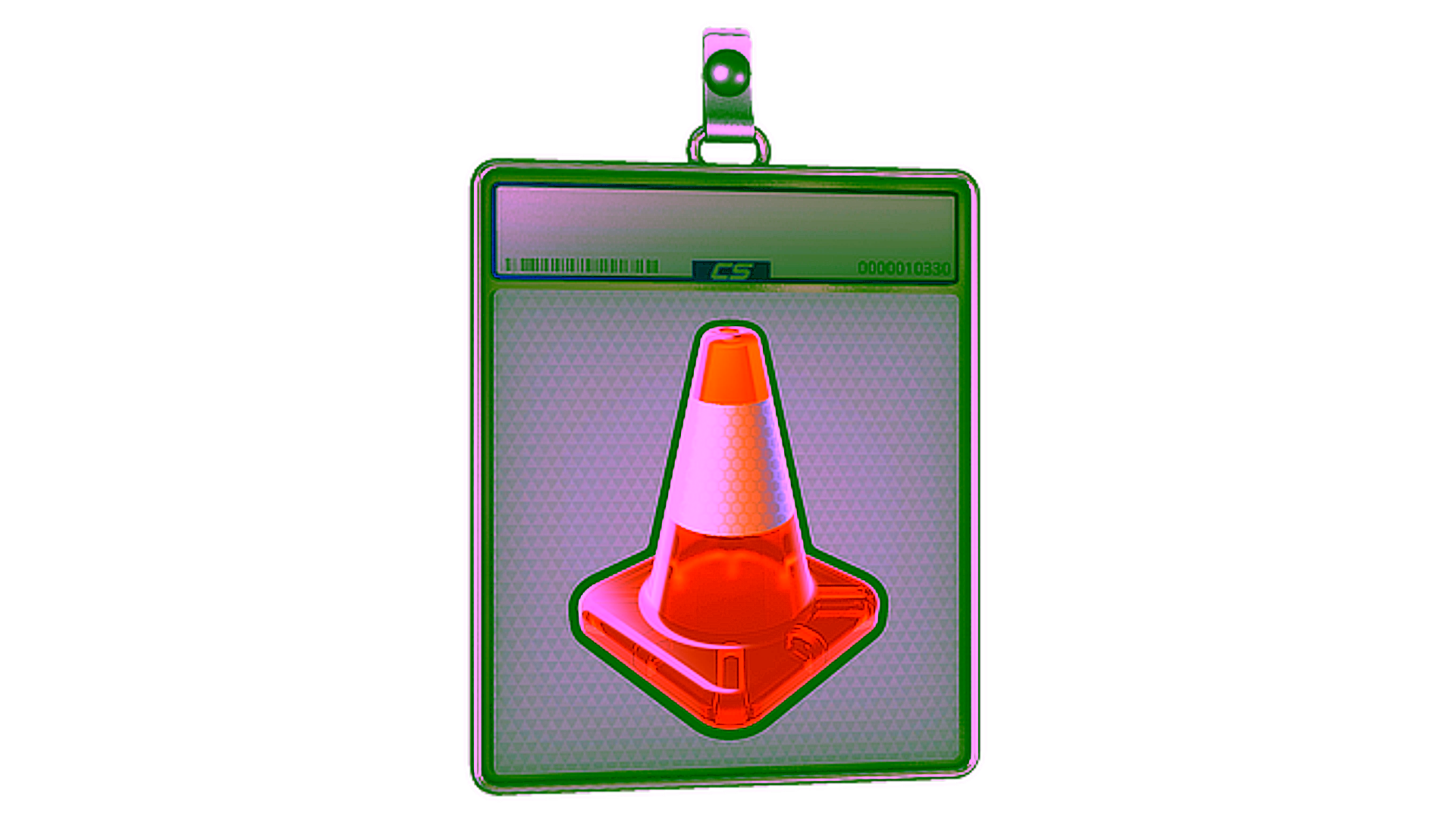 Visar för Sticker Slab | Cone Zone (Holo)