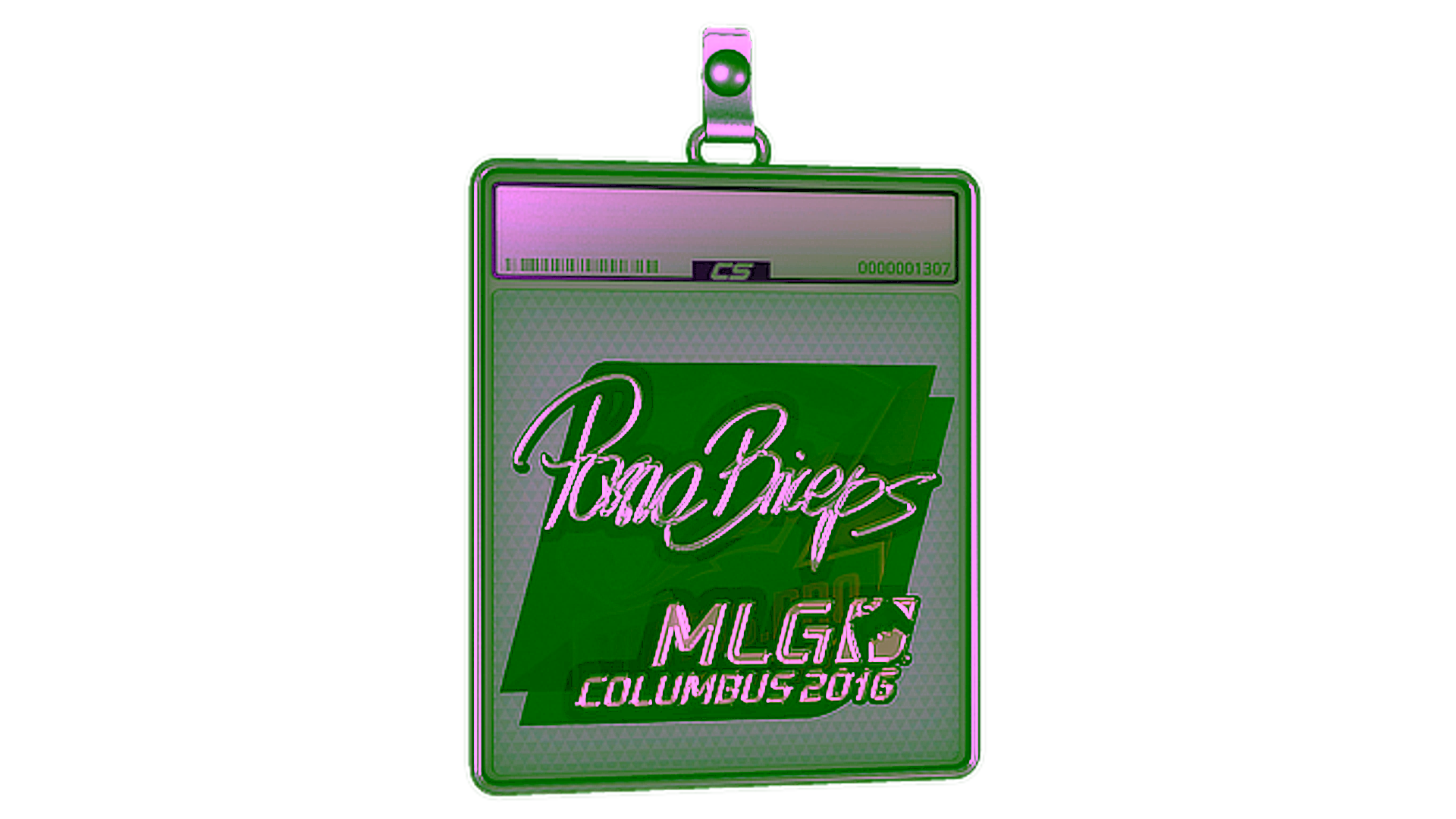 Display for Sticker Slab | pashaBiceps (Foil) | MLG Columbus 2016