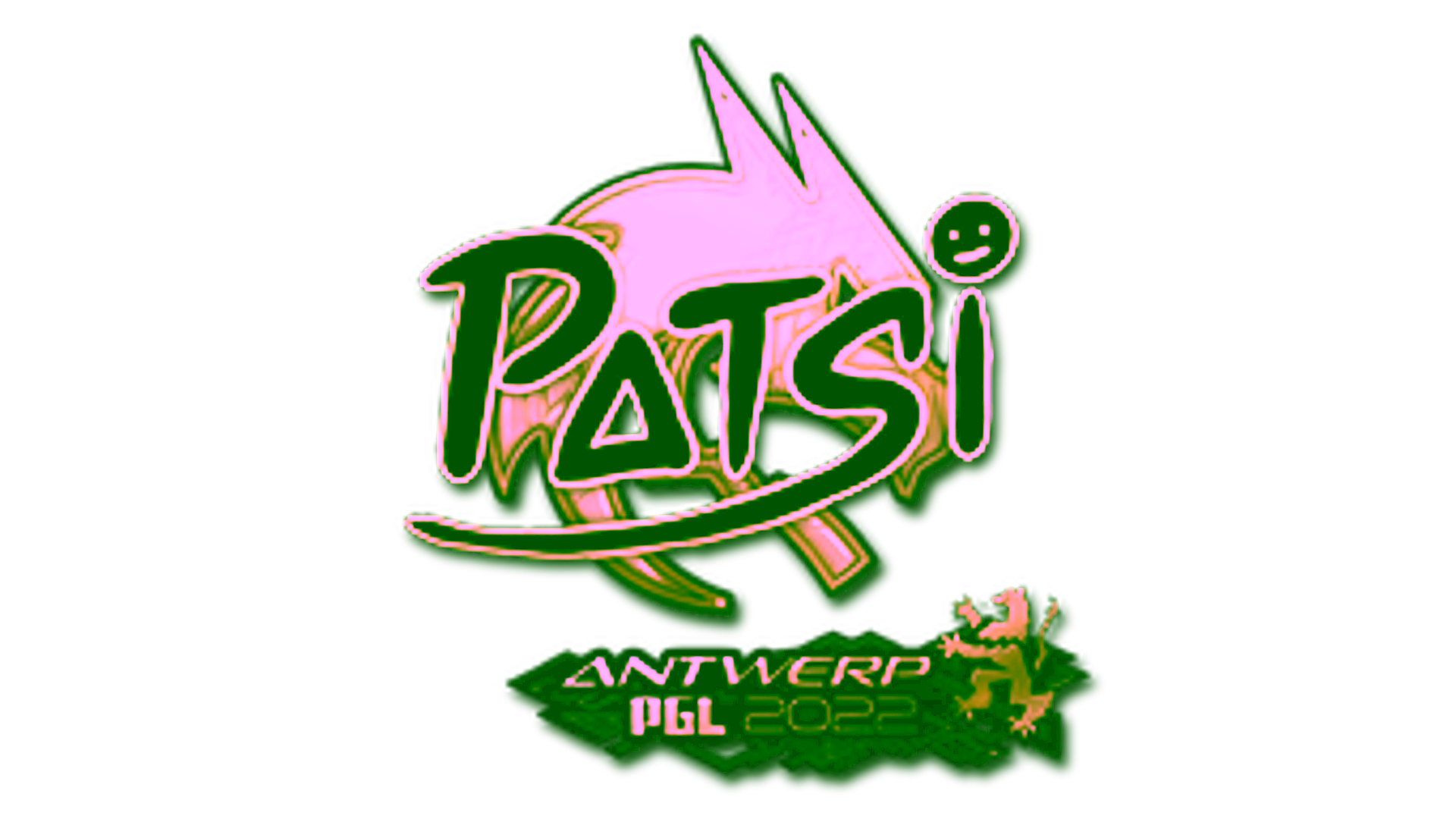 Affichage pour Sticker | Patsi (Gold) | Antwerp 2022