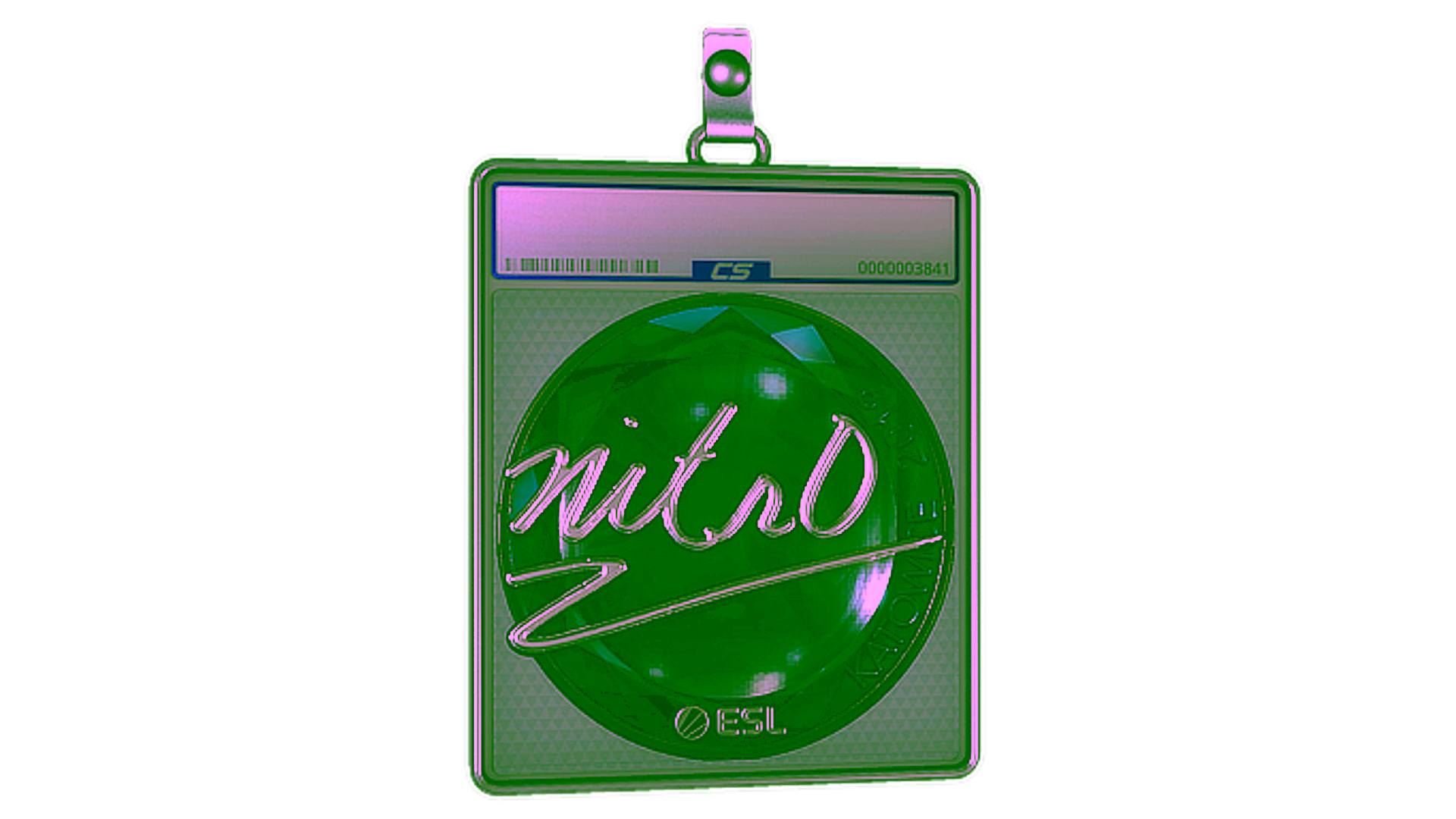 Display for Sticker Slab | nitr0 (Foil) | Katowice 2019