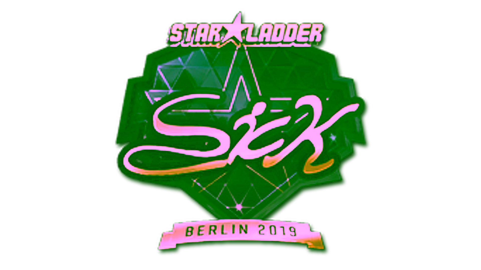 Display for Sticker | SicK (Gold) | Berlin 2019