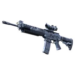 SG 553 Night Camo