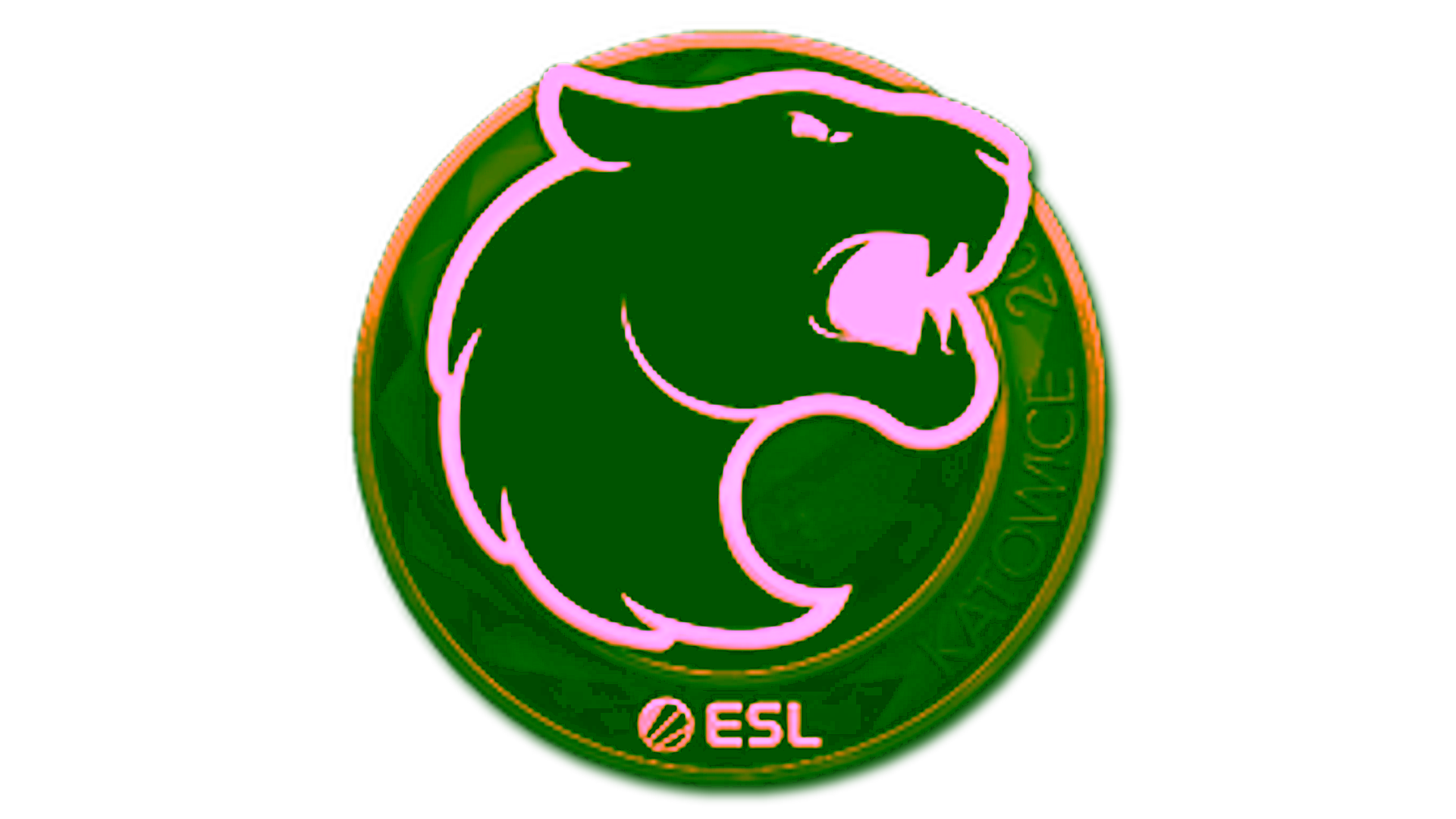 Display for Sticker | FURIA (Gold) | Katowice 2019