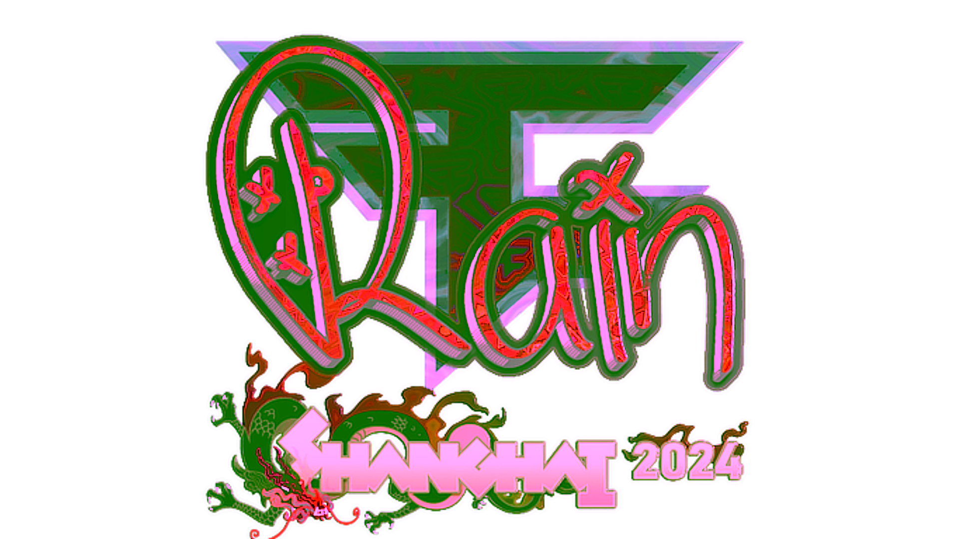 Display for Sticker | rain (Holo) | Shanghai 2024