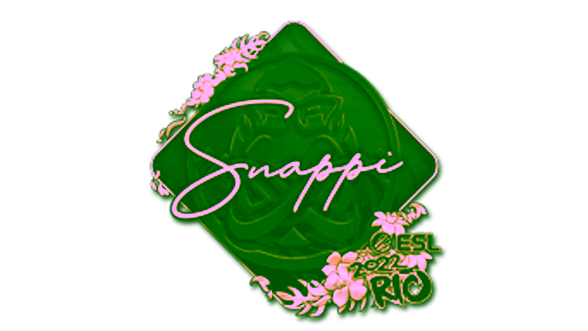 Display for Sticker | Snappi (Gold) | Rio 2022