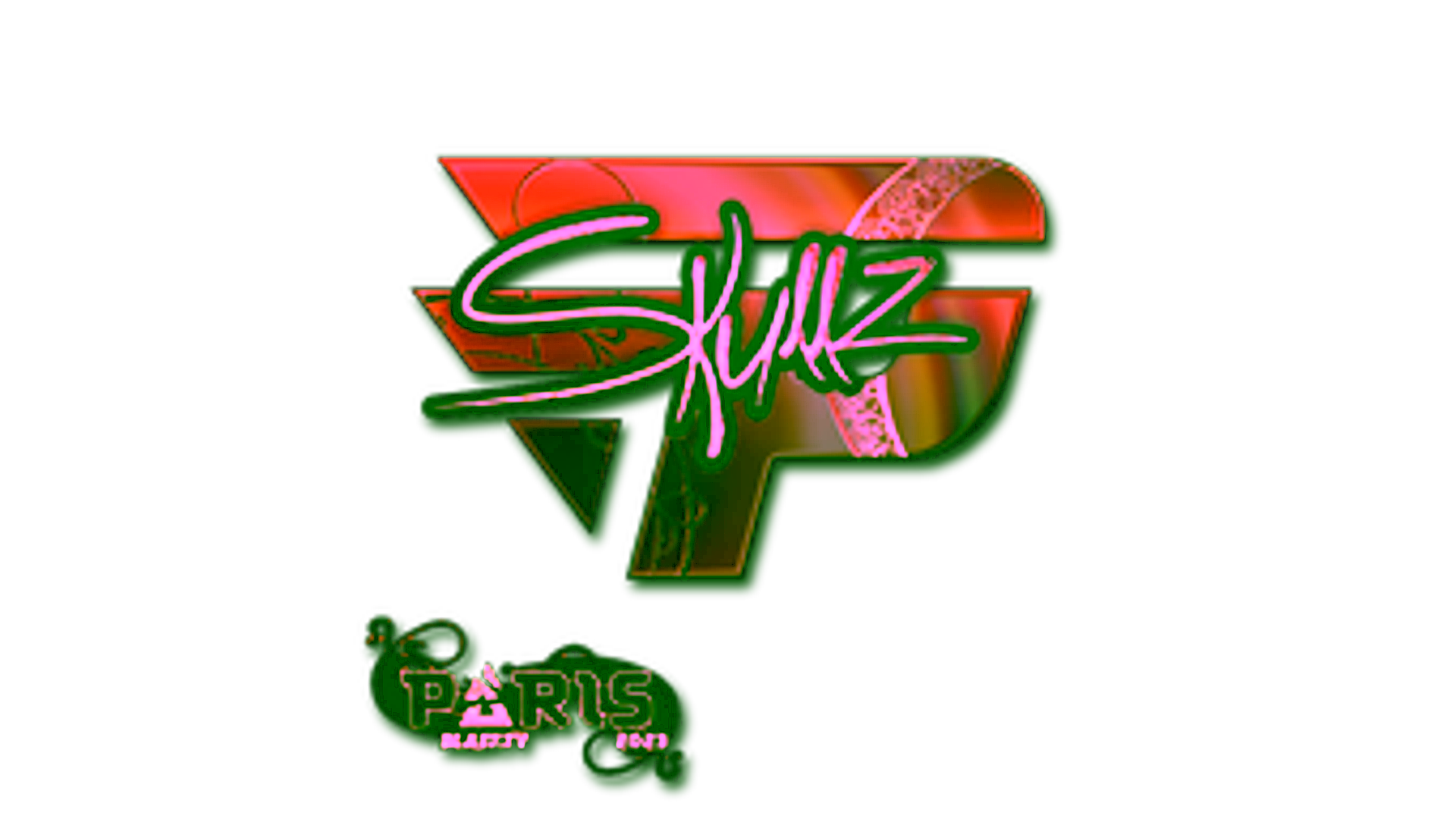 Display for Sticker | skullz (Holo) | Paris 2023