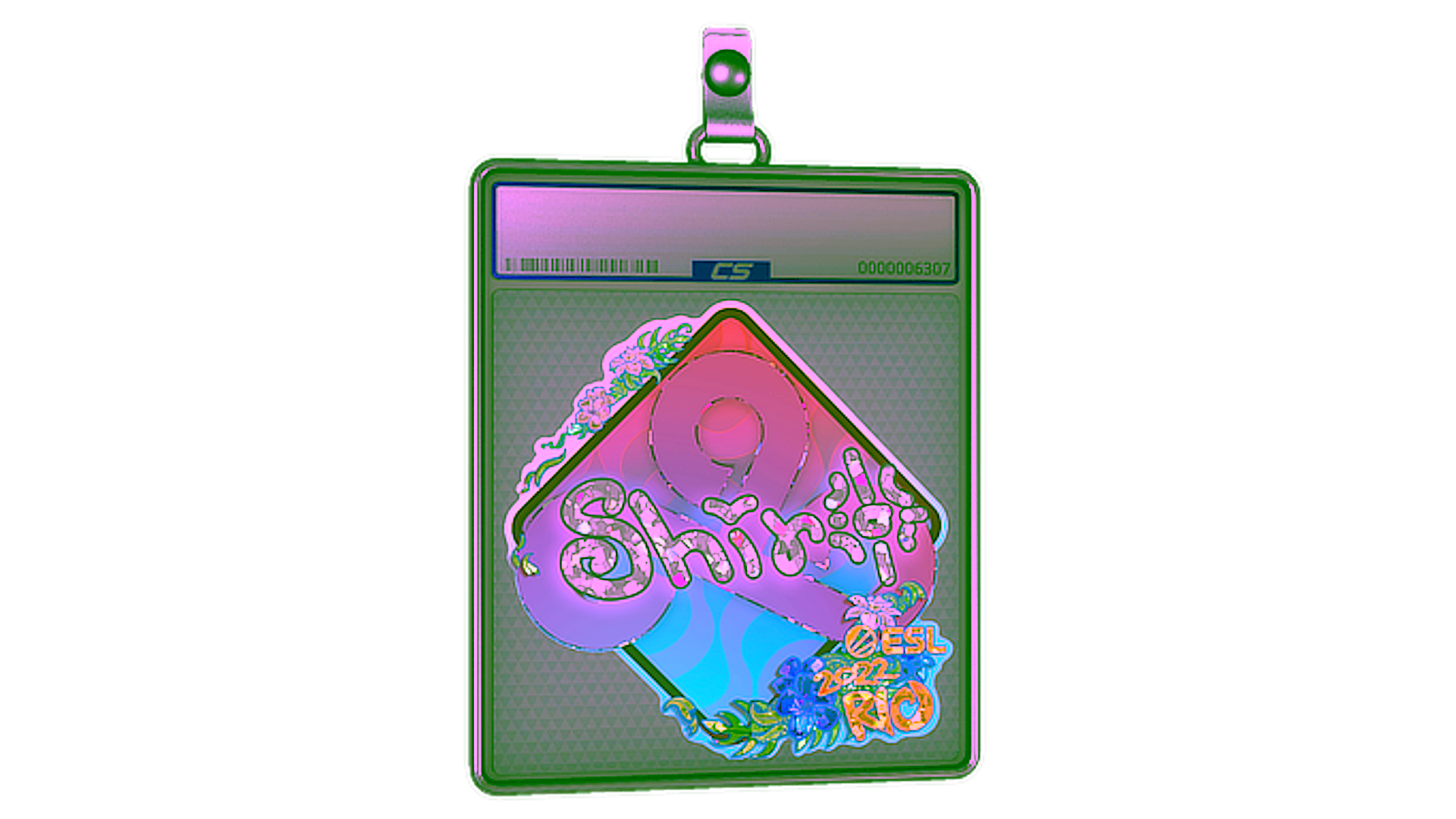 Rodyti Sticker Slab | sh1ro (Glitter) | Rio 2022