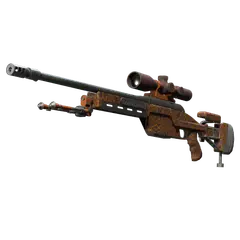 SSG 08 Orange Filigree