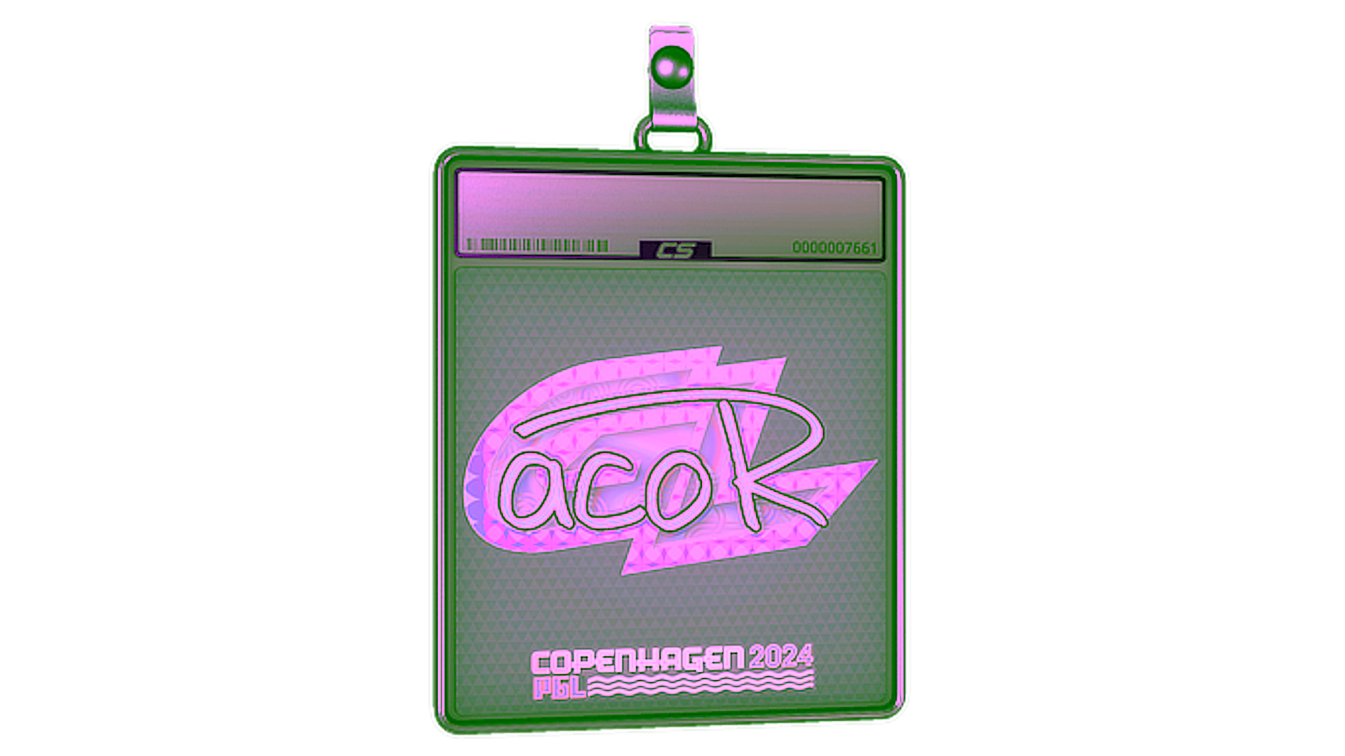 Display for Sticker Slab | acoR (Holo) | Copenhagen 2024