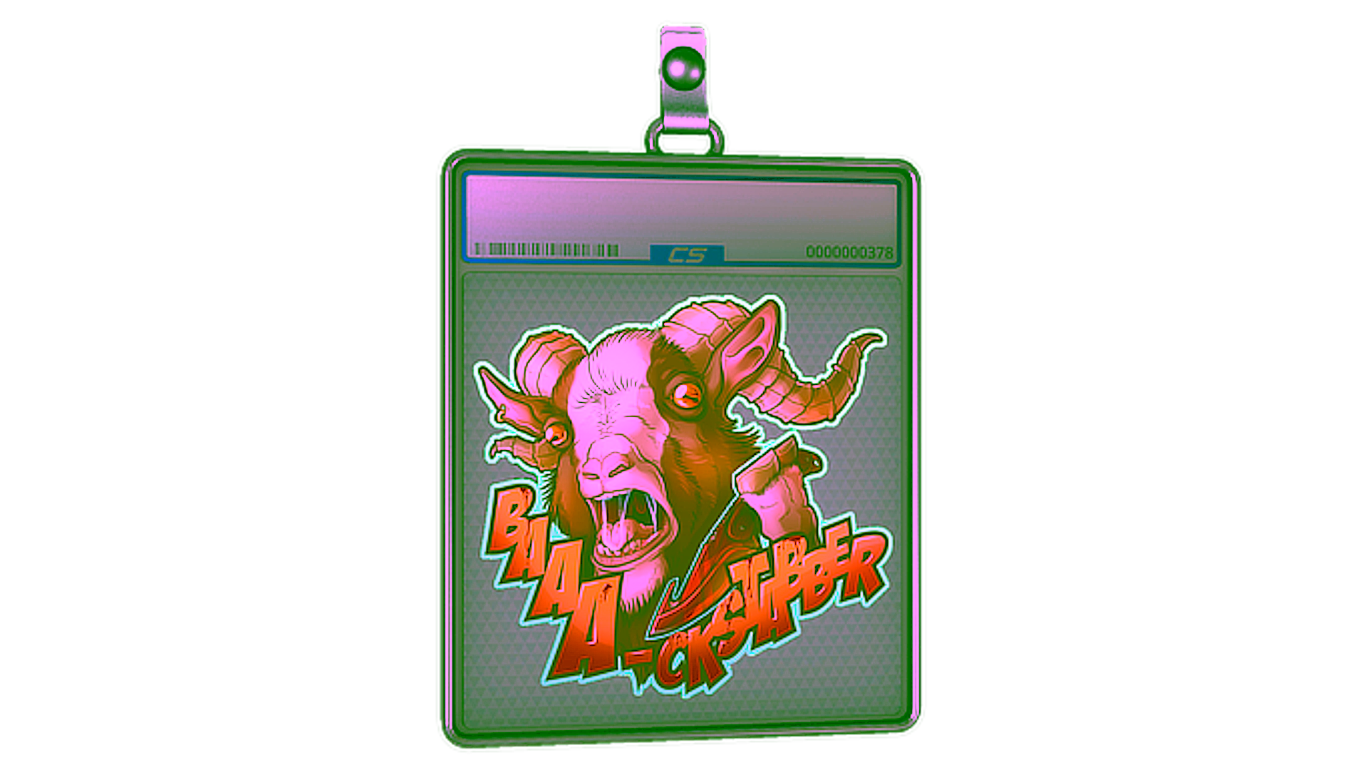 Affichage pour Sticker Slab | Baaa-ckstabber!