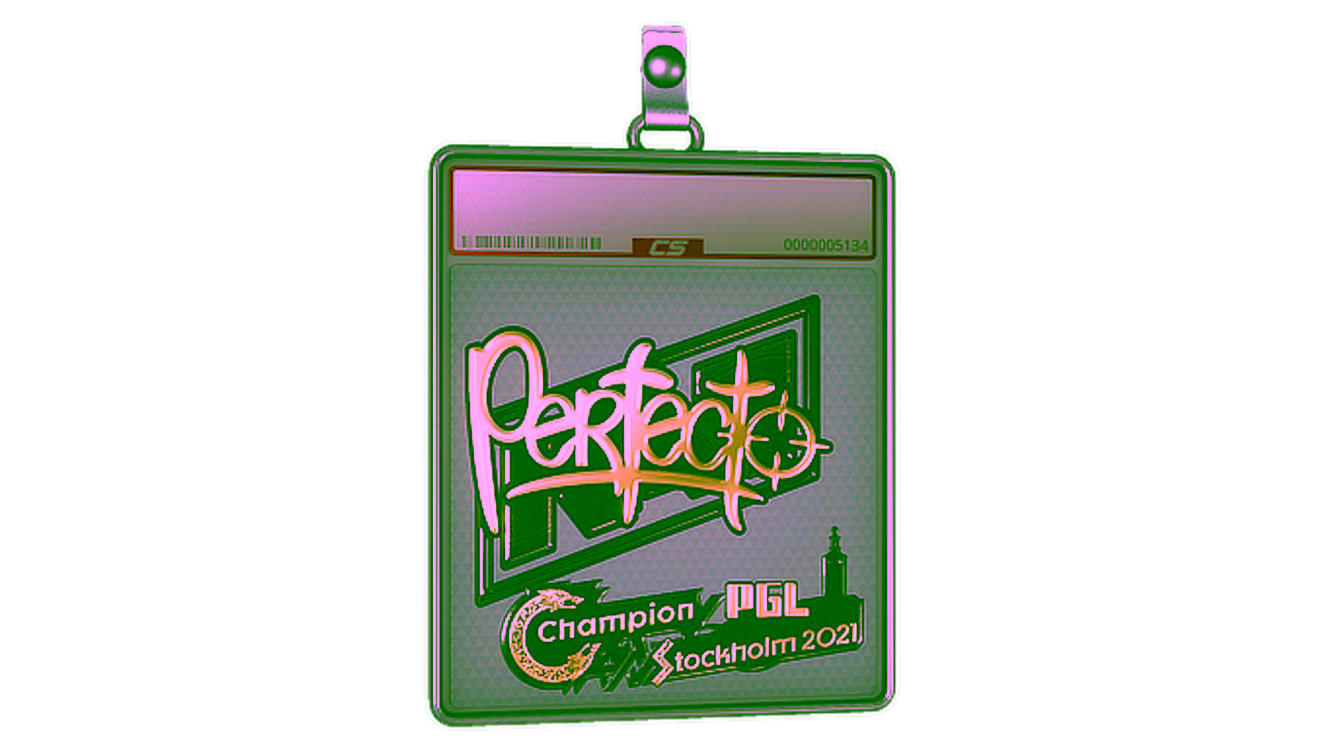 عرض لـ Sticker Slab | Perfecto (Gold) | Stockholm 2021