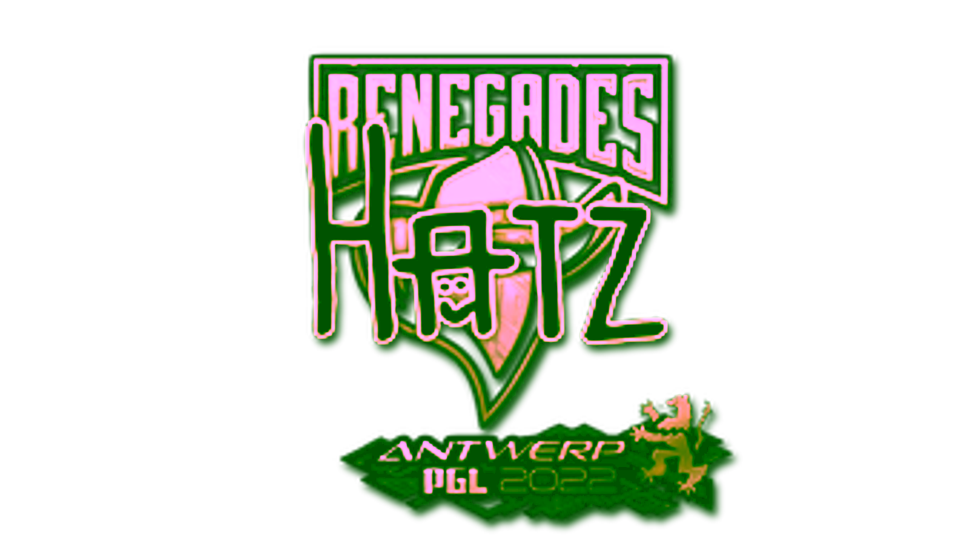 عرض لـ Sticker | hatz (Gold) | Antwerp 2022