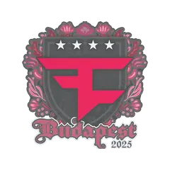 Sticker FaZe Clan Budapest 2025