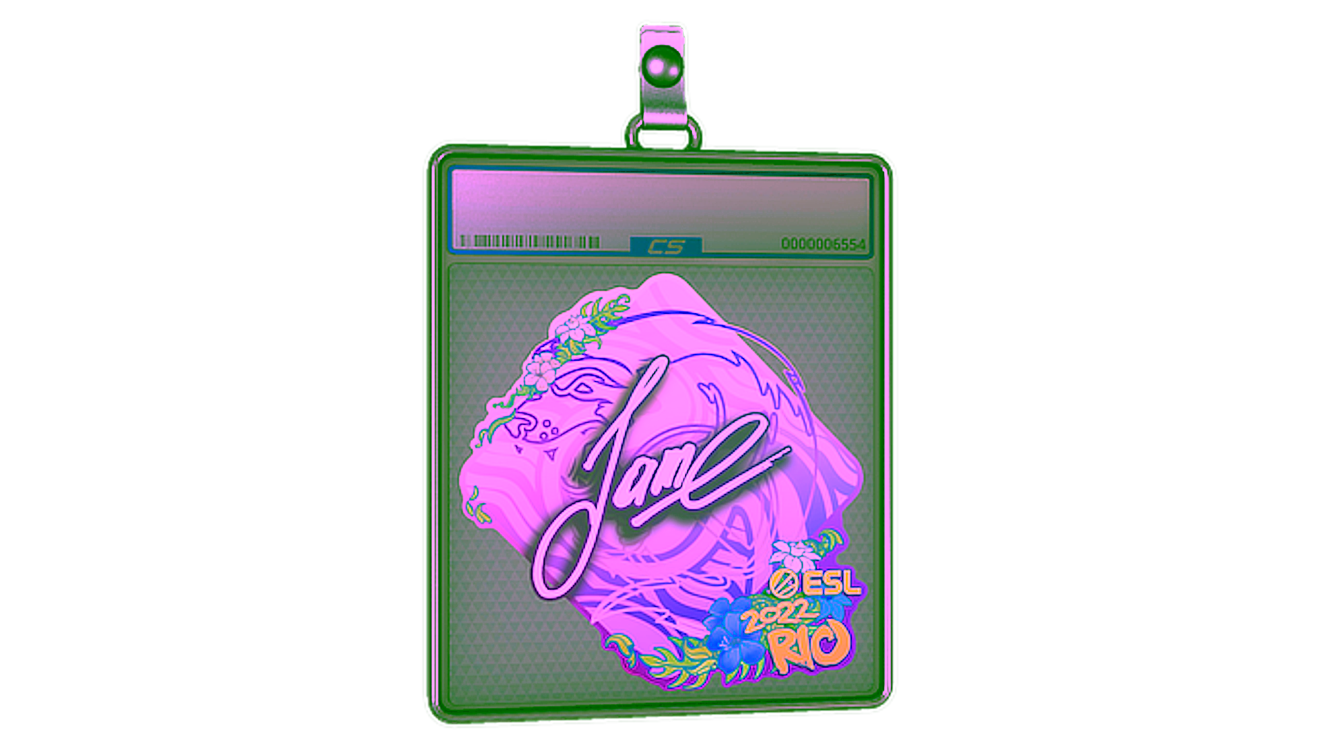 Display for Sticker Slab | Jame | Rio 2022