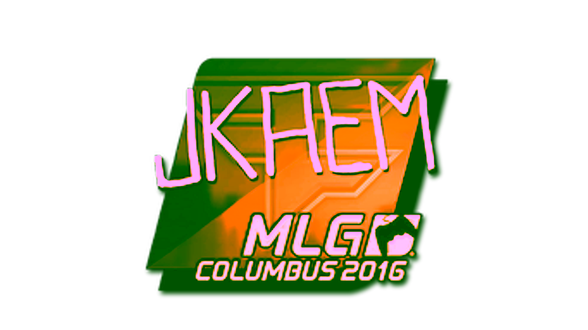 Exibição para Sticker | jkaem (Gold) | MLG Columbus 2016