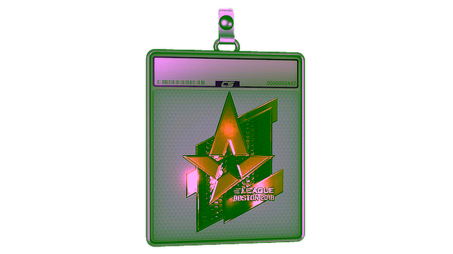 Exibição para Sticker Slab | Astralis (Gold) | Boston 2018