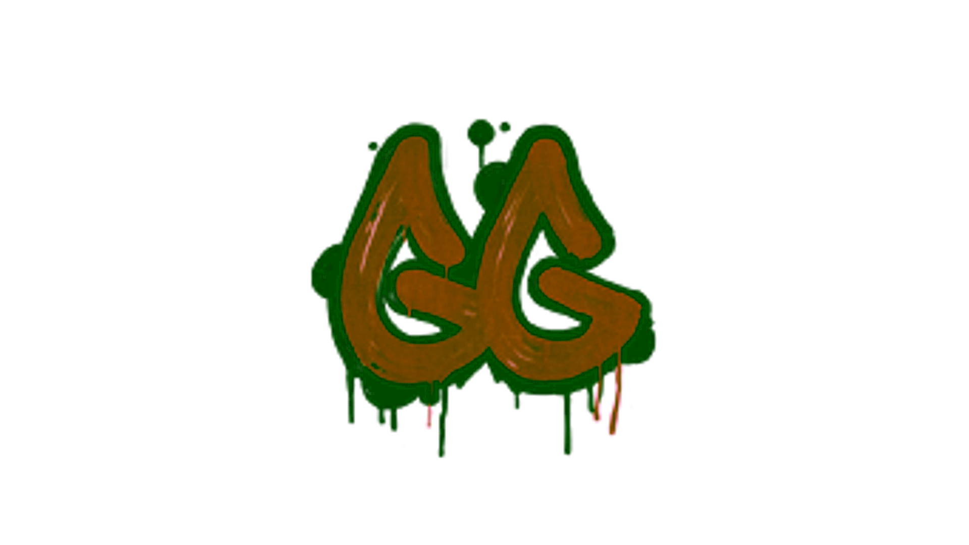 Display for Sealed Graffiti | GGEZ (Blood Red)