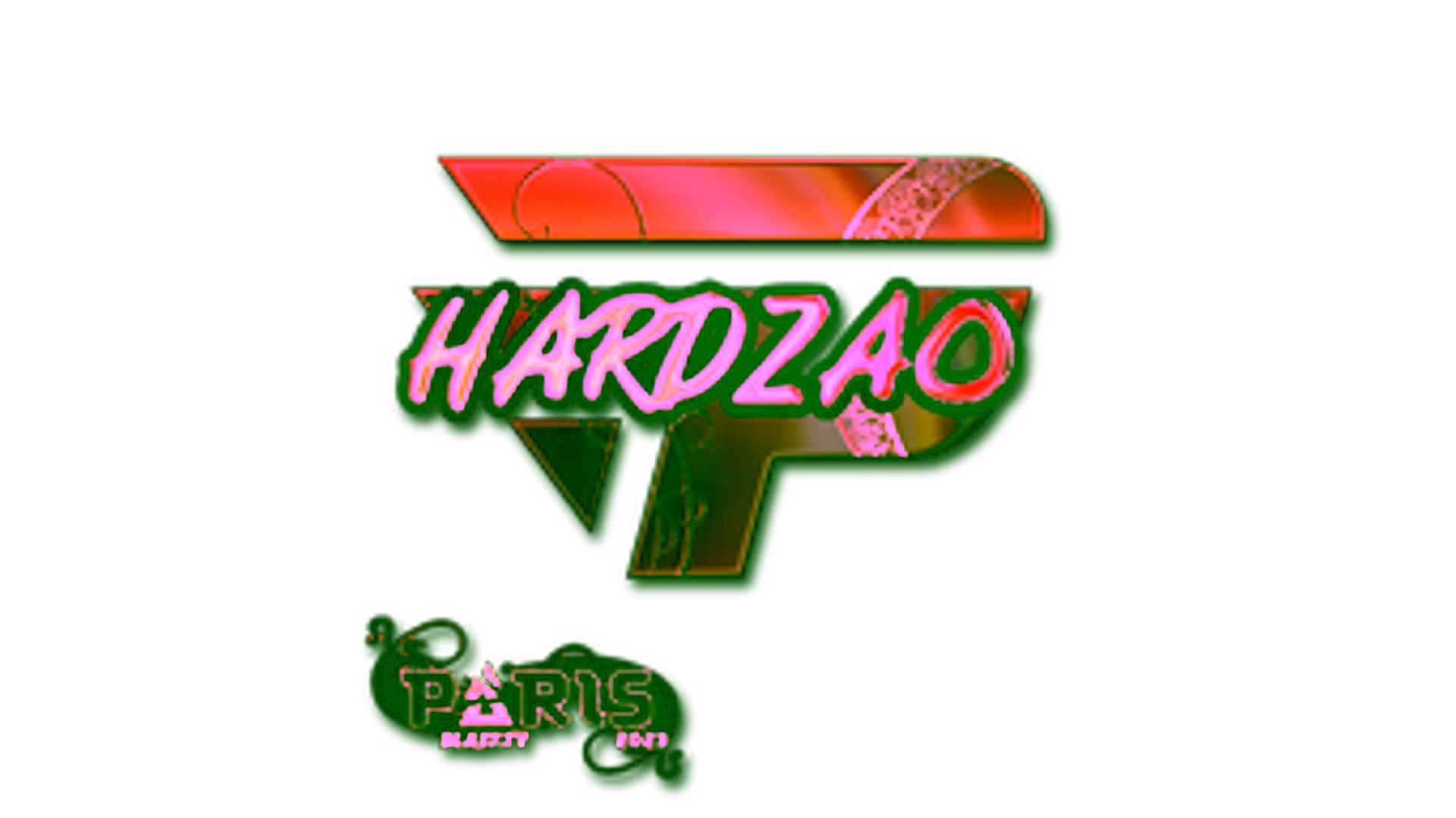Display for Sticker | hardzao (Holo) | Paris 2023