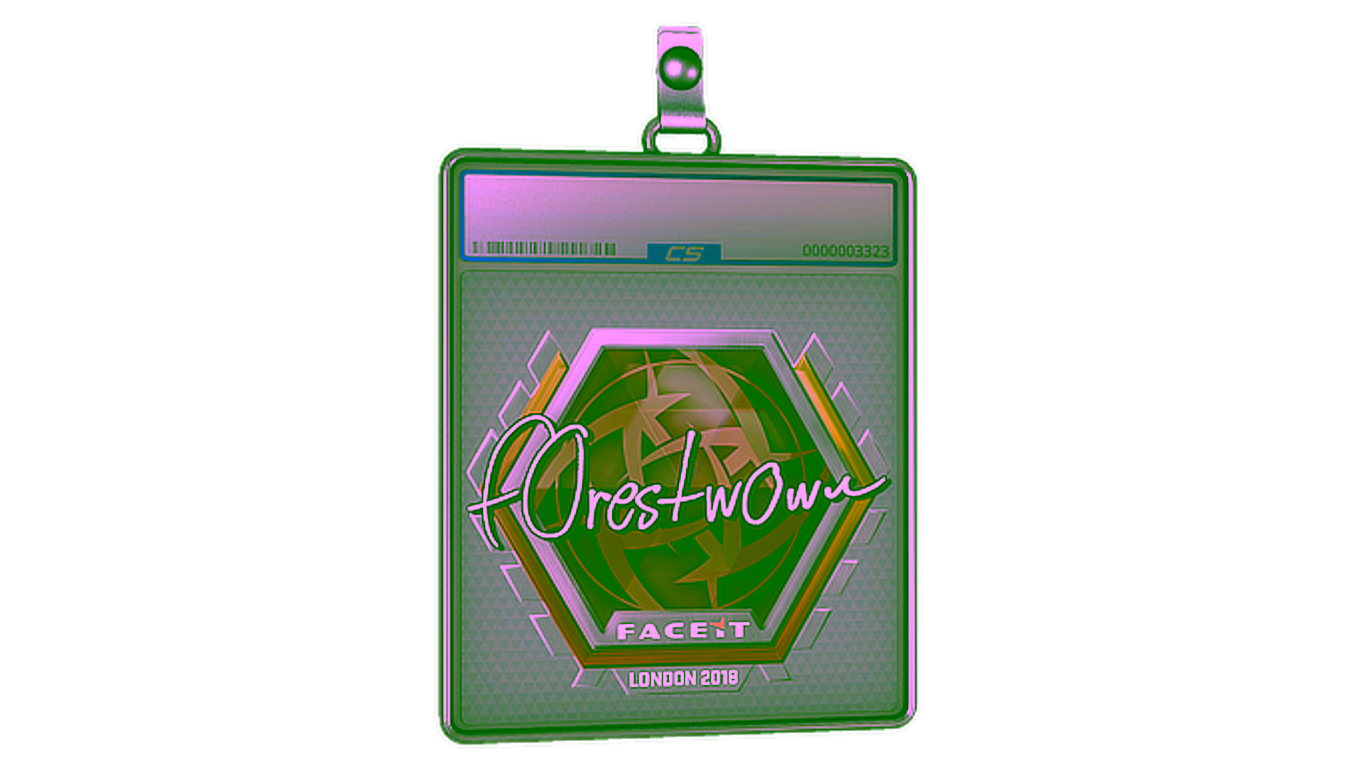 Display for Sticker Slab | f0rest | London 2018