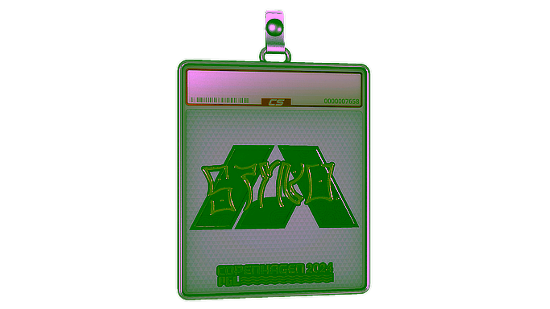 Display for Sticker Slab | STYKO (Gold) | Copenhagen 2024