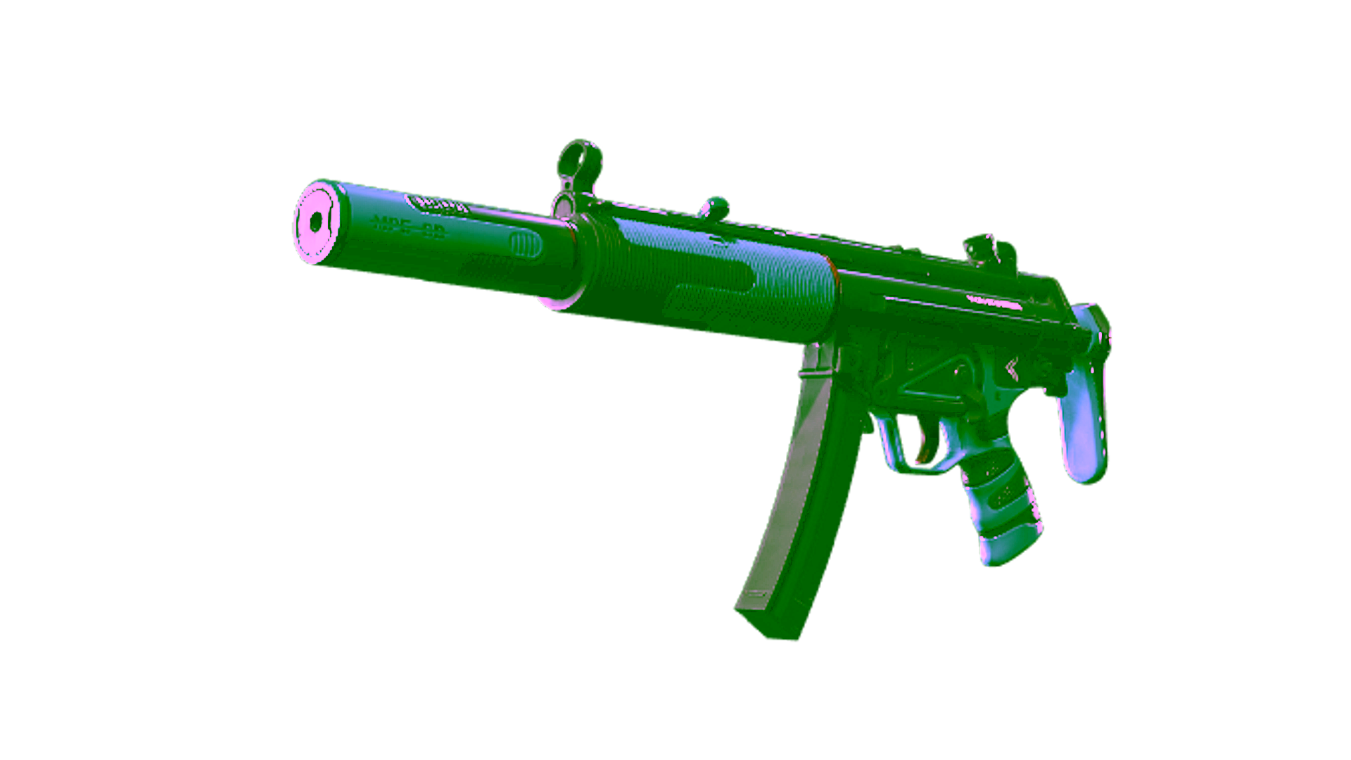 Exibição para StatTrak™ MP5-SD | Statics (Minimal Wear)