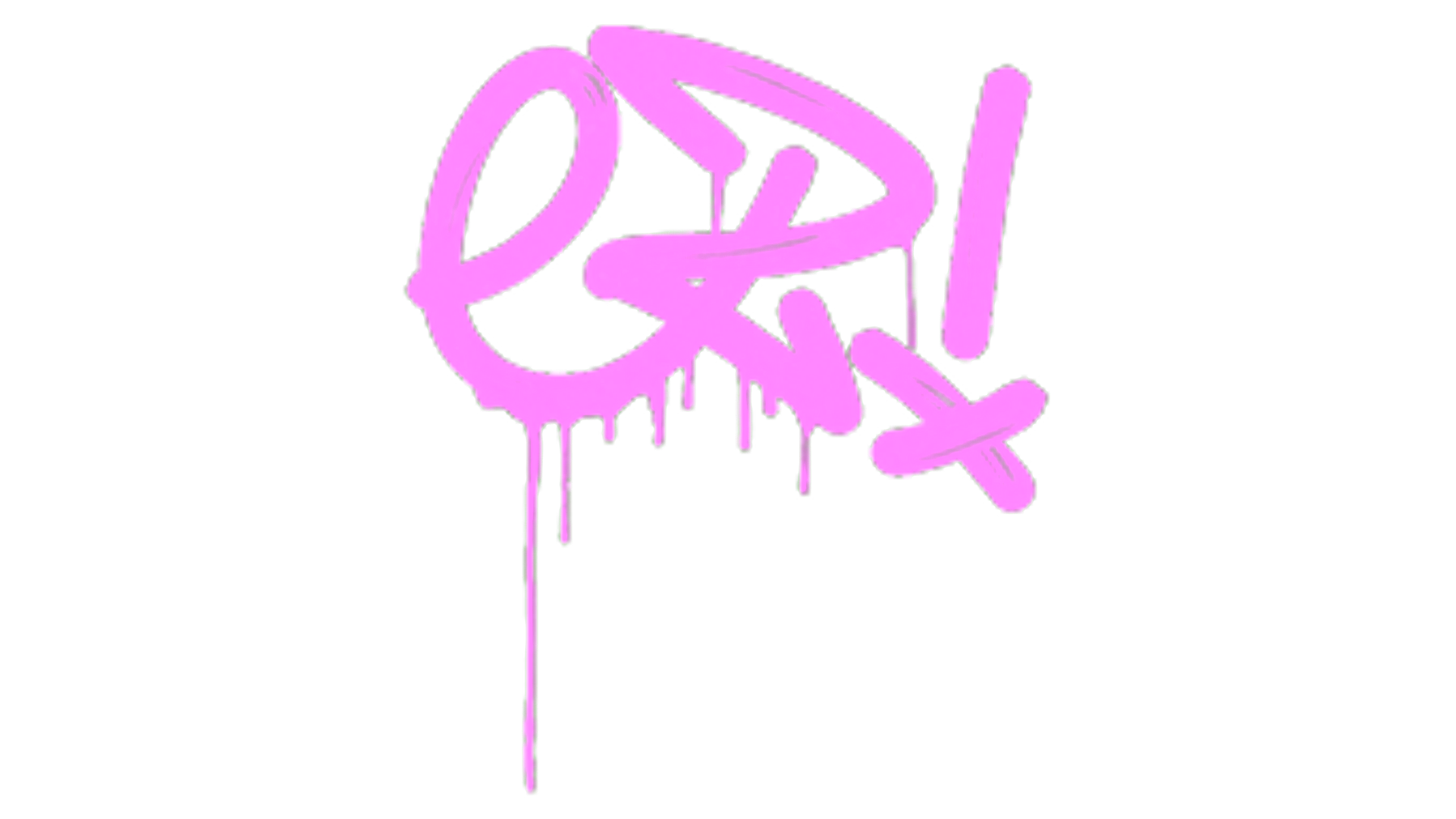 Display for Sealed Graffiti | Little EZ (War Pig Pink)