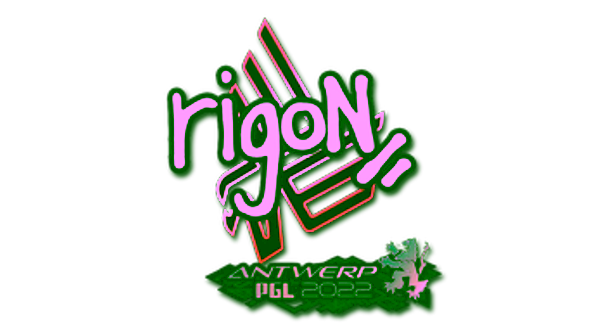 Display for Sticker | rigoN | Antwerp 2022