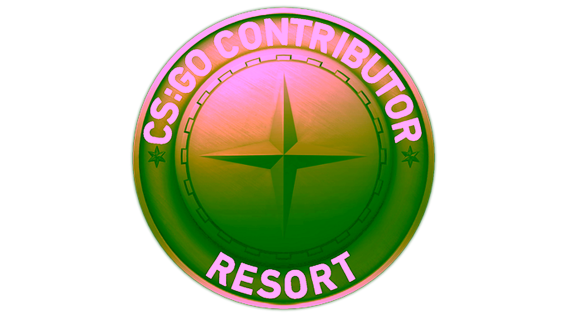 Display for Resort Map Coin
