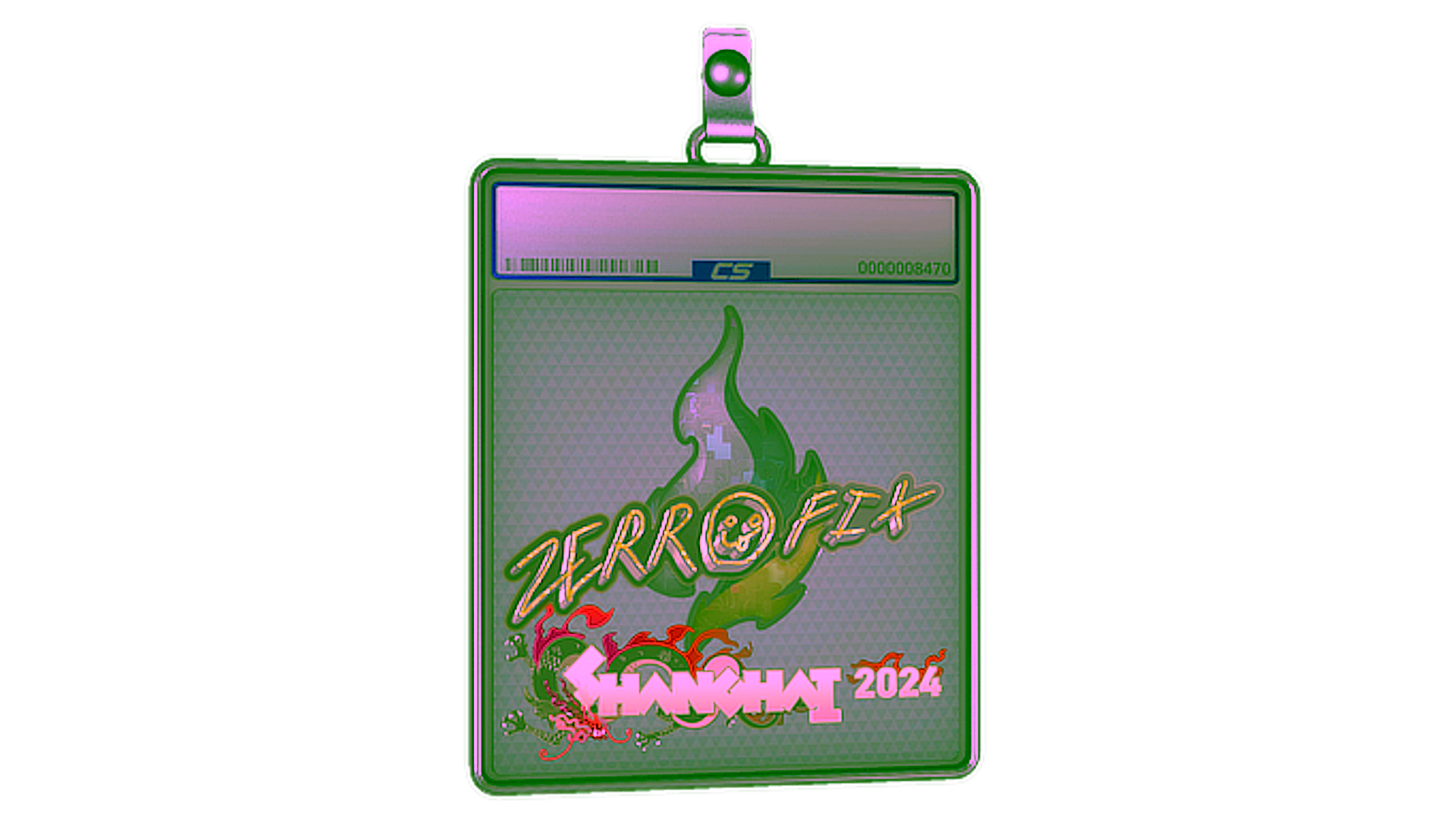 Display for Sticker Slab | zeRRoFIX (Glitter) | Shanghai 2024