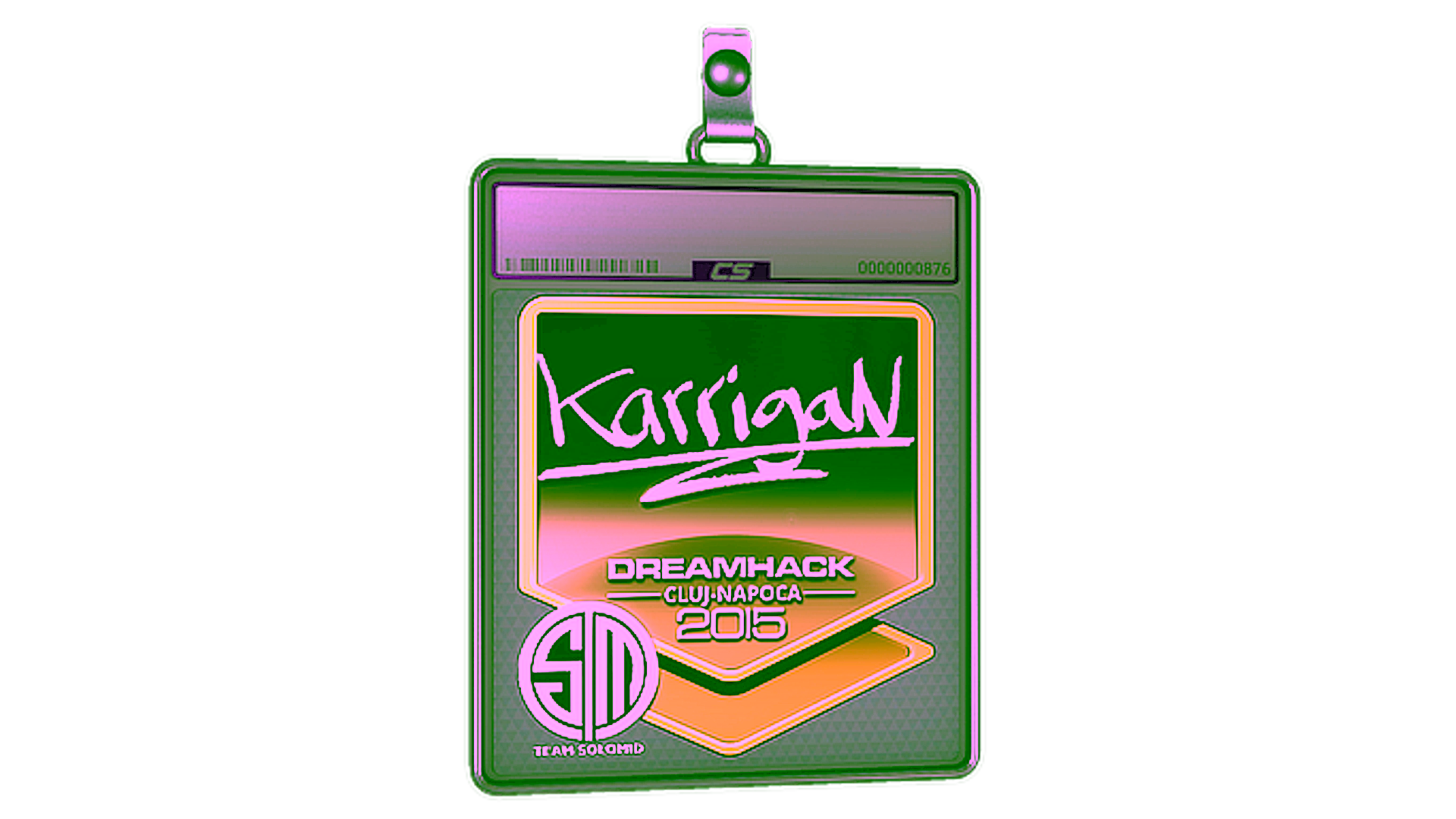 Exibição para Sticker Slab | karrigan (Foil) | Cluj-Napoca 2015