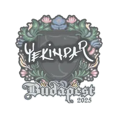 Sticker YEKINDAR Budapest 2025