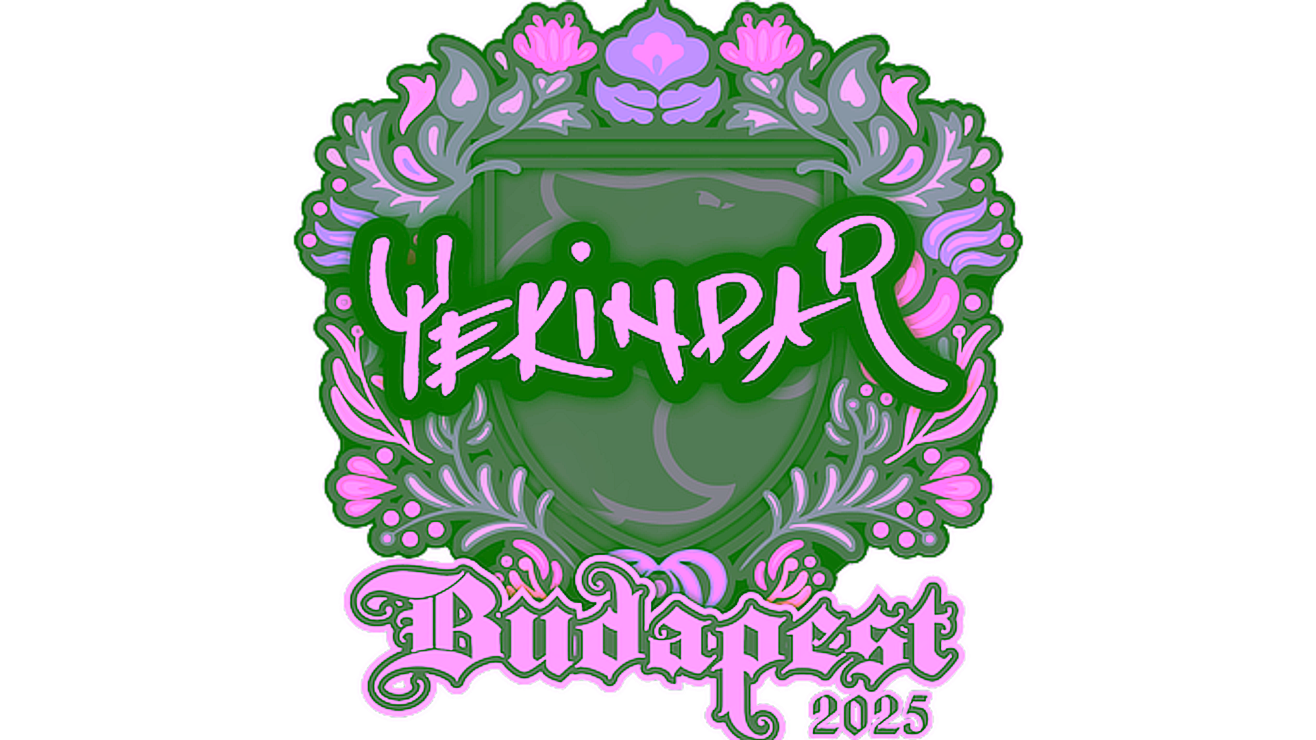 Display for Sticker | YEKINDAR | Budapest 2025