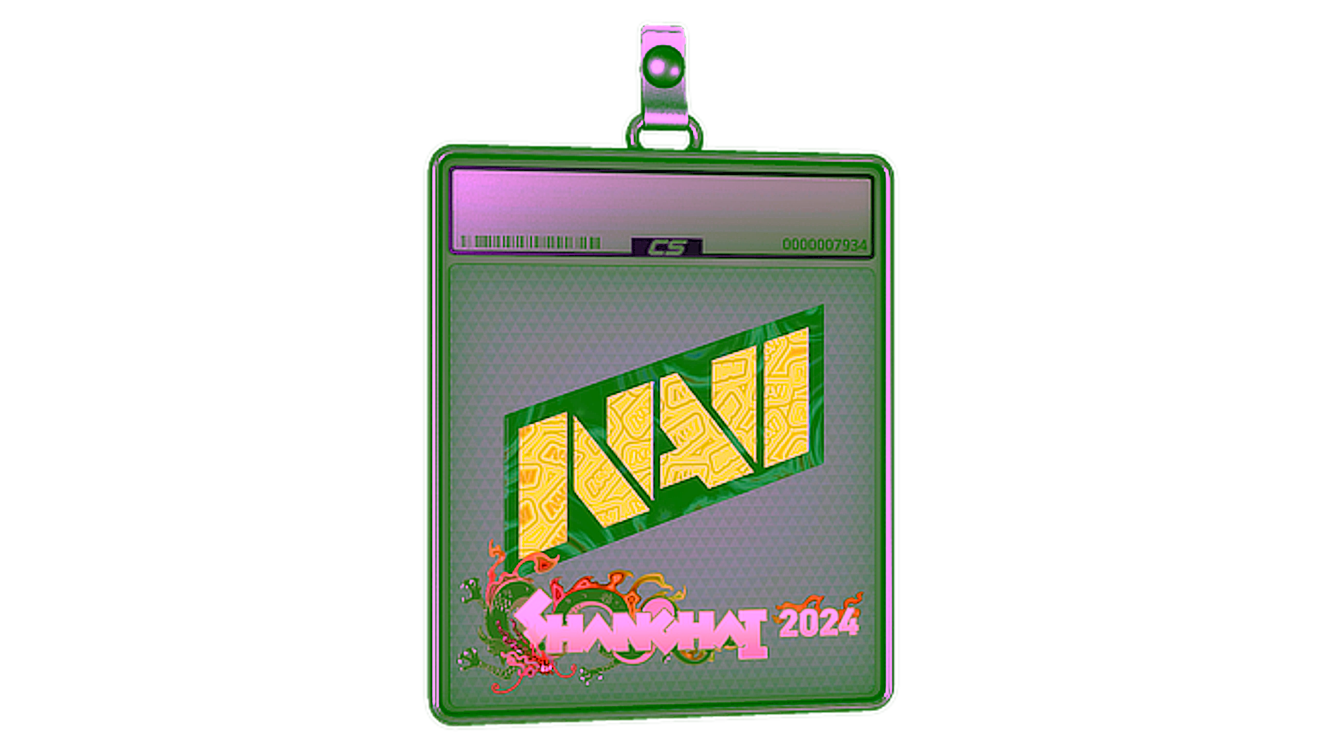 Display for Sticker Slab | Natus Vincere (Holo) | Shanghai 2024