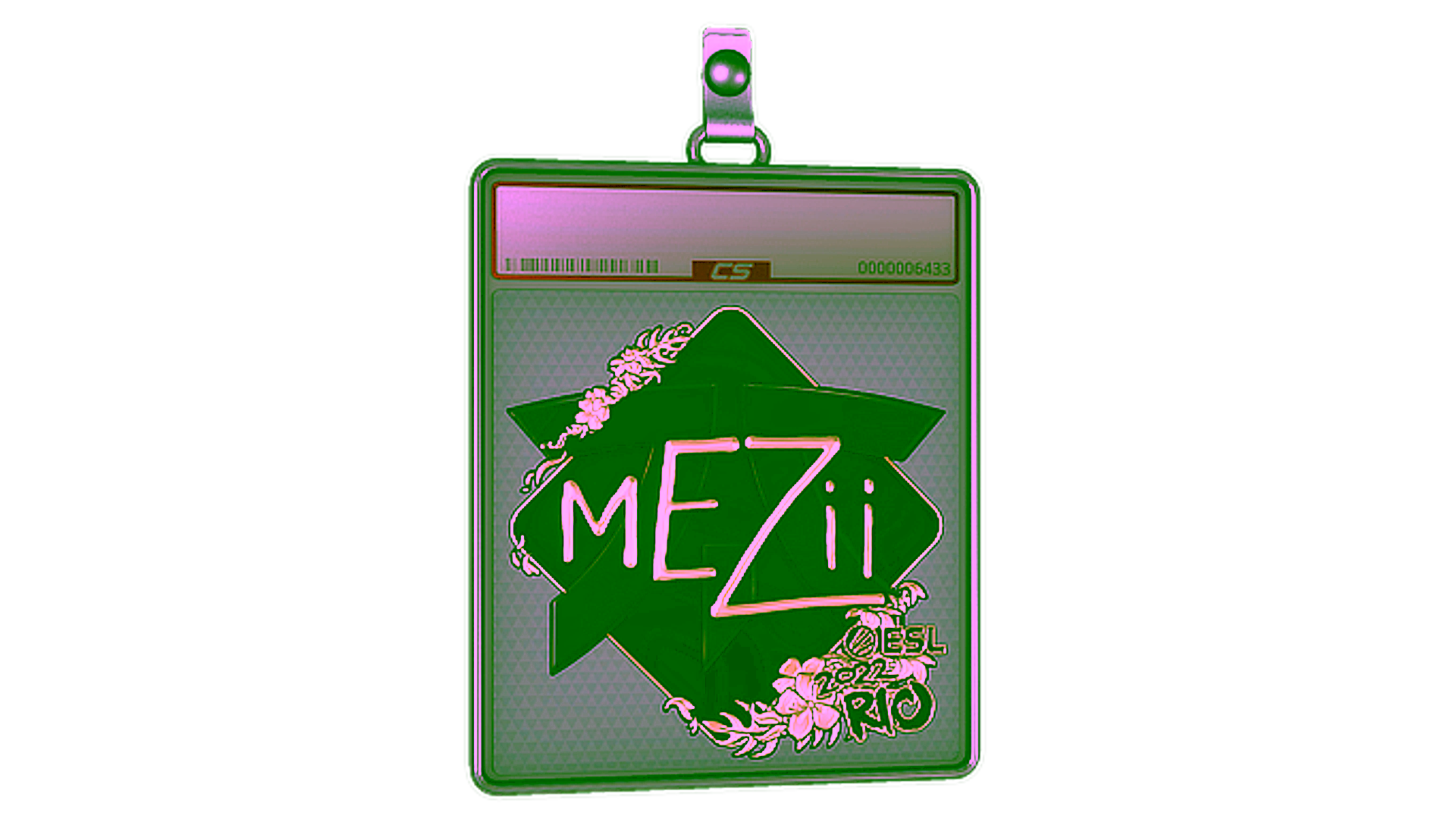 Display for Sticker Slab | mezii (Gold) | Rio 2022