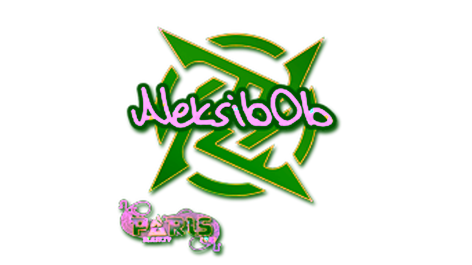 عرض لـ Sticker | Aleksib (Glitter) | Paris 2023