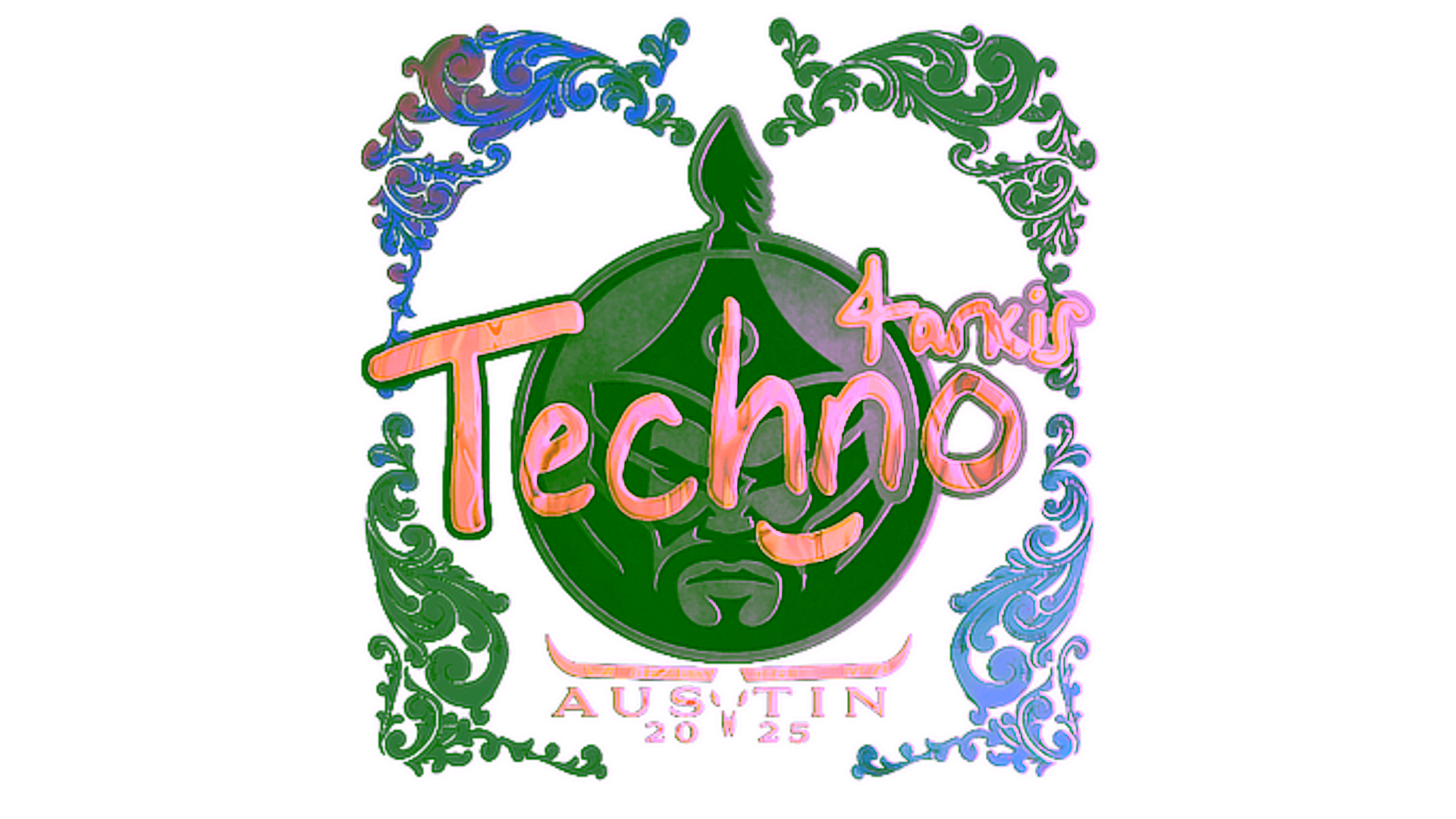 Display for Sticker | Techno4K (Holo) | Austin 2025