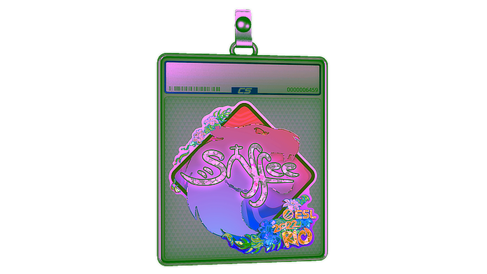 Rodyti Sticker Slab | saffee (Glitter) | Rio 2022