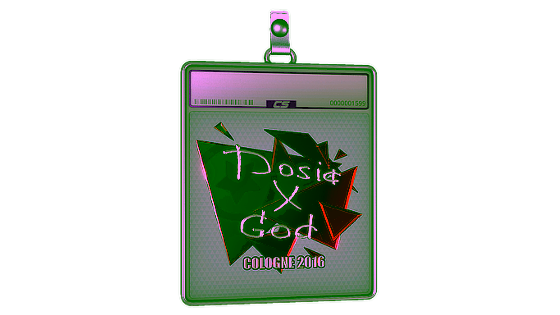 Anzeige für Sticker Slab | Dosia (Foil) | Cologne 2016