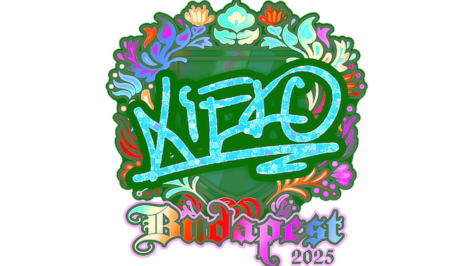 Display for Sticker | xiELO (Holo) | Budapest 2025