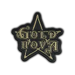 Patch Metal Gold Nova