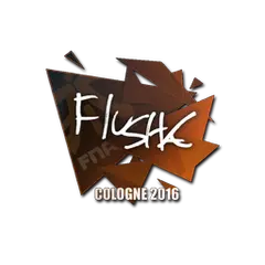 Sticker flusha Cologne 2016