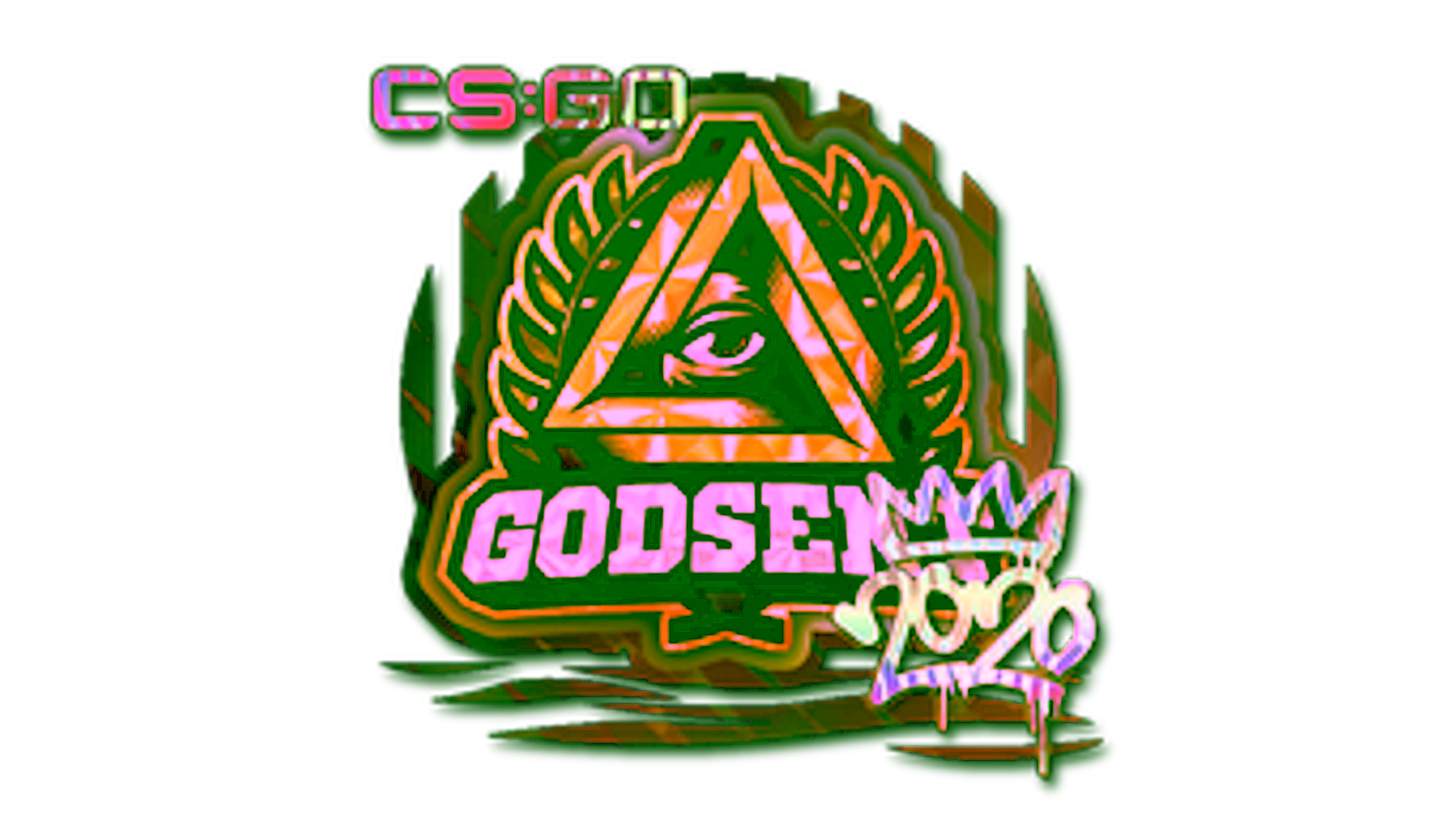 Visar för Sticker | GODSENT (Holo) | 2020 RMR