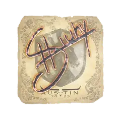 Sticker siuhy Austin 2025